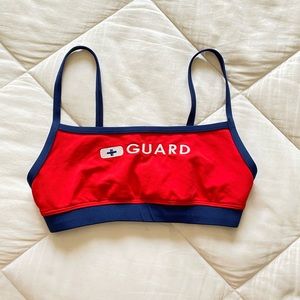 Lifeguard Bikini Top